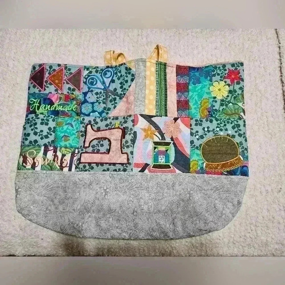 handmade Handbags - Handmade large tote bag!